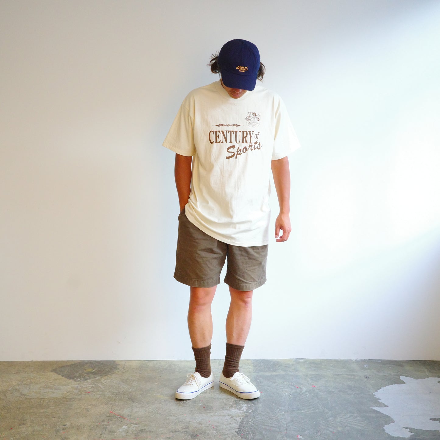 【used】CENTURY of Sports tee 野球 baseball ONEITA