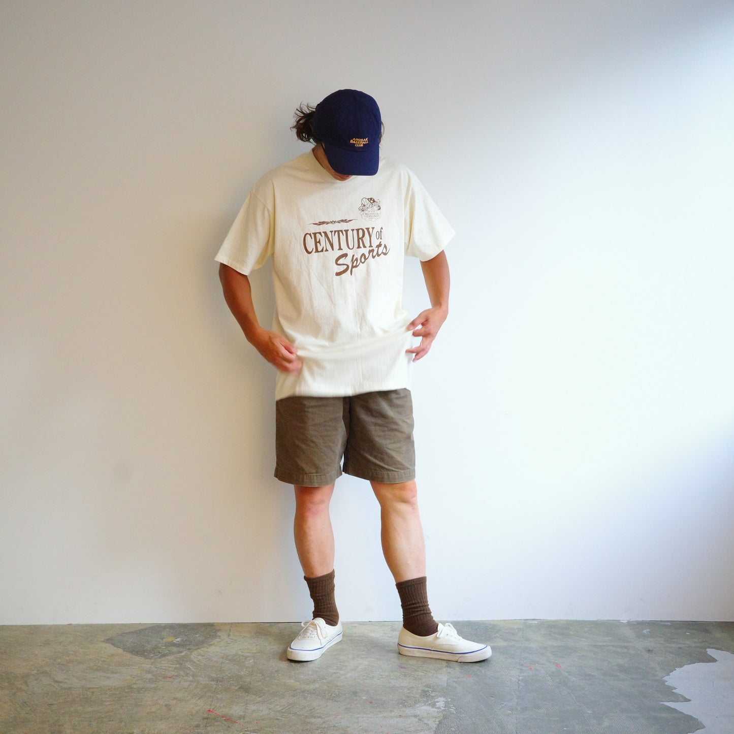 【used】CENTURY of Sports tee 野球 baseball ONEITA