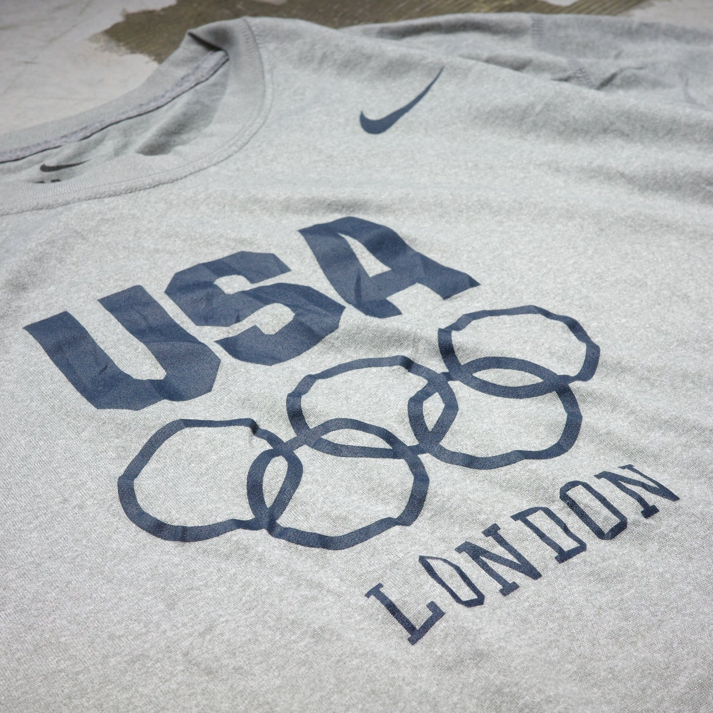 【used】USA LONDON olympic DRY tee 野球 baseball NIKE ナイキ DRY-FIT