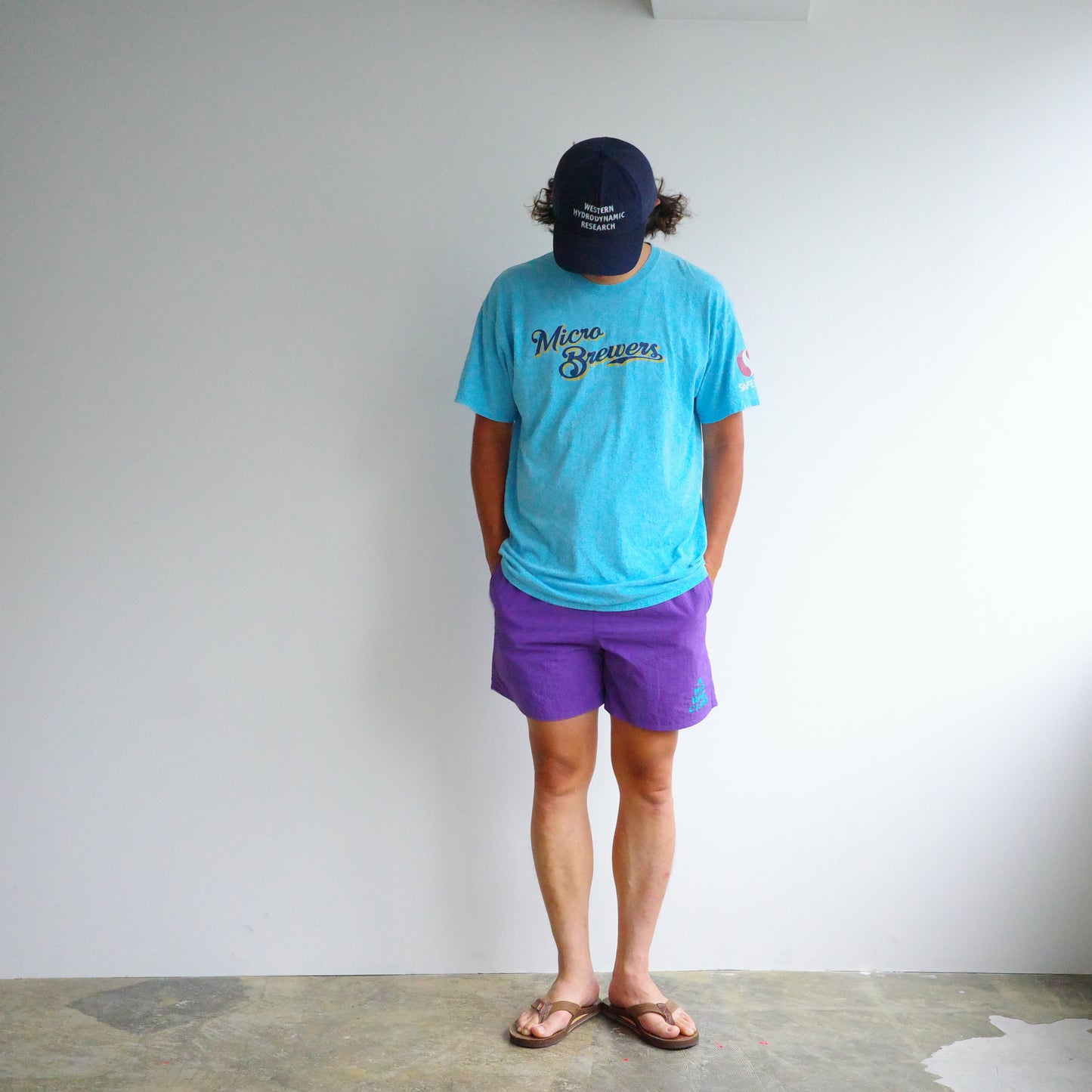 【used】Micro Brewers "17" tee 野球 baseball ブリューワーズ FRUITS OF THE ROOM
