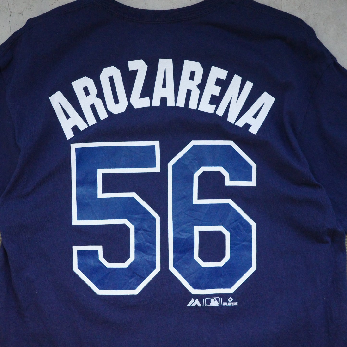 【used】Majestic マジェスティック AROZARENA "56" tee 野球 baseball