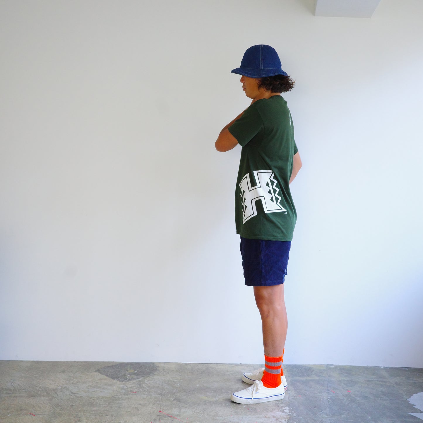 【used】UNIVERSITY OF HAWAII "MANOA" tee GILDAN ギルダン 野球 baseball