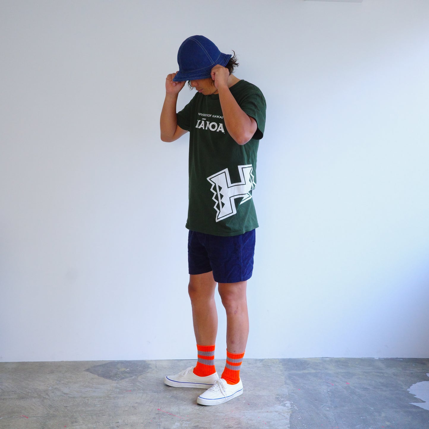 【used】UNIVERSITY OF HAWAII "MANOA" tee GILDAN ギルダン 野球 baseball