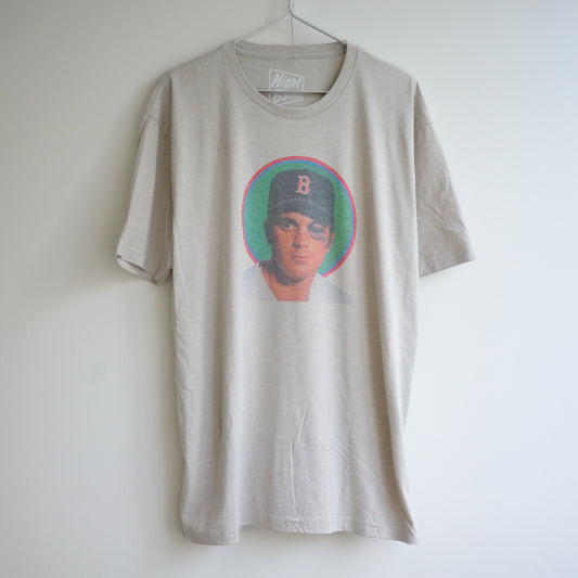 Night game ナイトゲーム print tee T-shirt