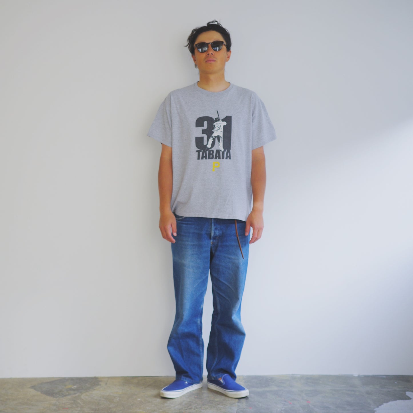 【used】 JERZEES "Jose TABATA" tee