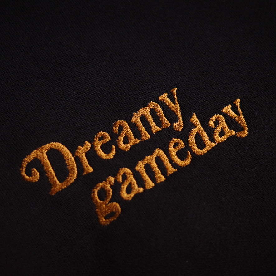 ANORAK CLUB アノラッククラブ "Dreamy Game Day" HALF ZIP sweat  裏毛 スウェット