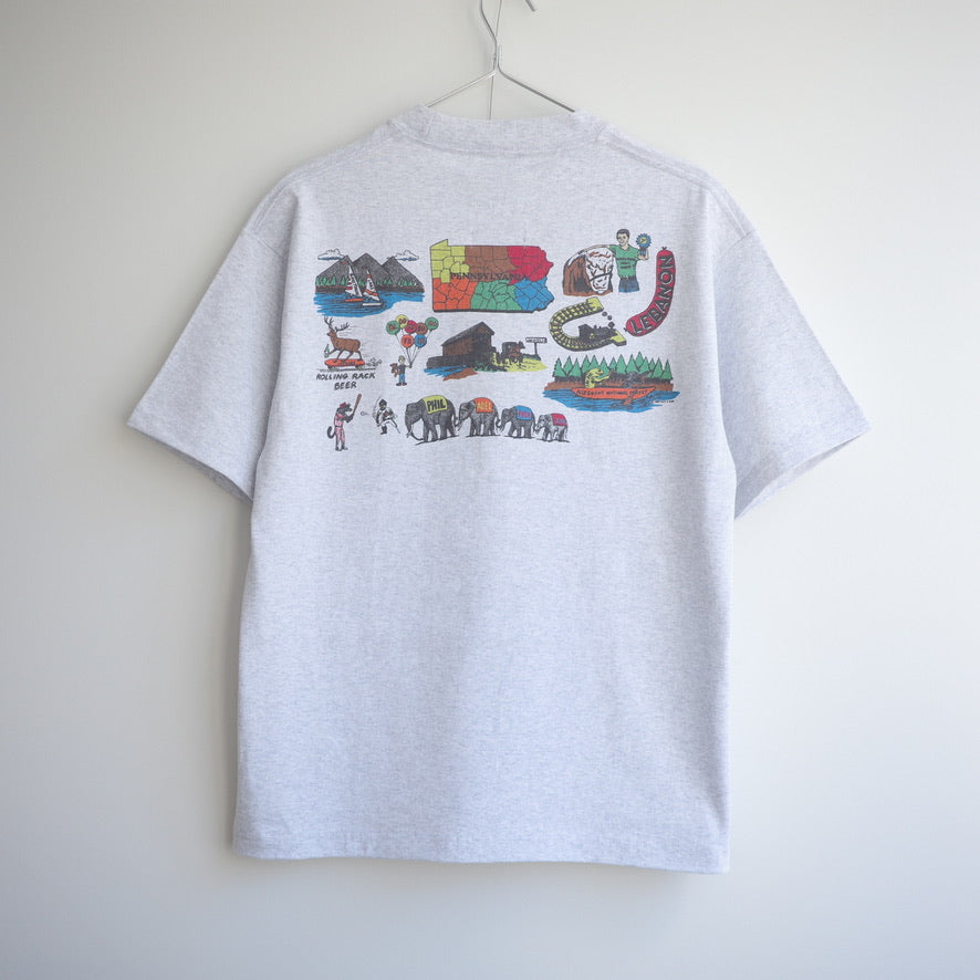 "ANORAKCLUB" Anorak Club raglan tee short sleeve raglan