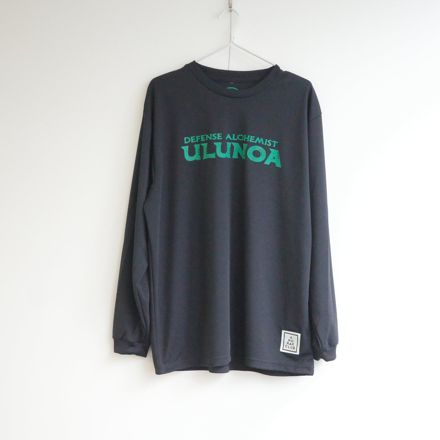 【予約販売】【８月下旬納品】ULUNOA ウルノア "Defense Alchemist" 長袖 dry  L/S tee ULUNOA BASE 武拓人   ANORAK CLUB アノラッククラブ