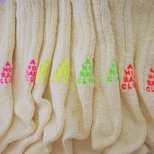 A HOPE HEMP × ANORAK CLUB  organic cotton / HEMP SOCKS ソックス アホープヘンプ アノラッククラブ