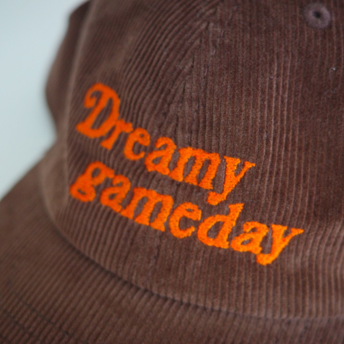 ANORAK CLUB "Dreamy gameday" coduroy CAP アノラッククラブ