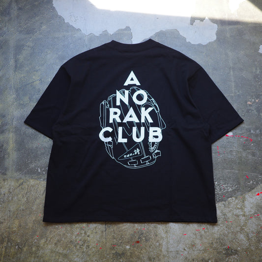 ANORAK CLUB × POEM BASEBALL S/S tee 野球狂の詩  アノラッククラブ T-shirts