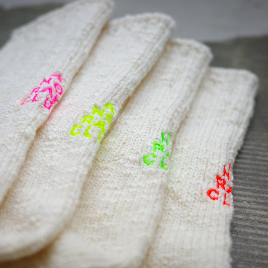 A HOPE HEMP × ANORAK CLUB  organic cotton / HEMP SOCKS ソックス アホープヘンプ アノラッククラブ