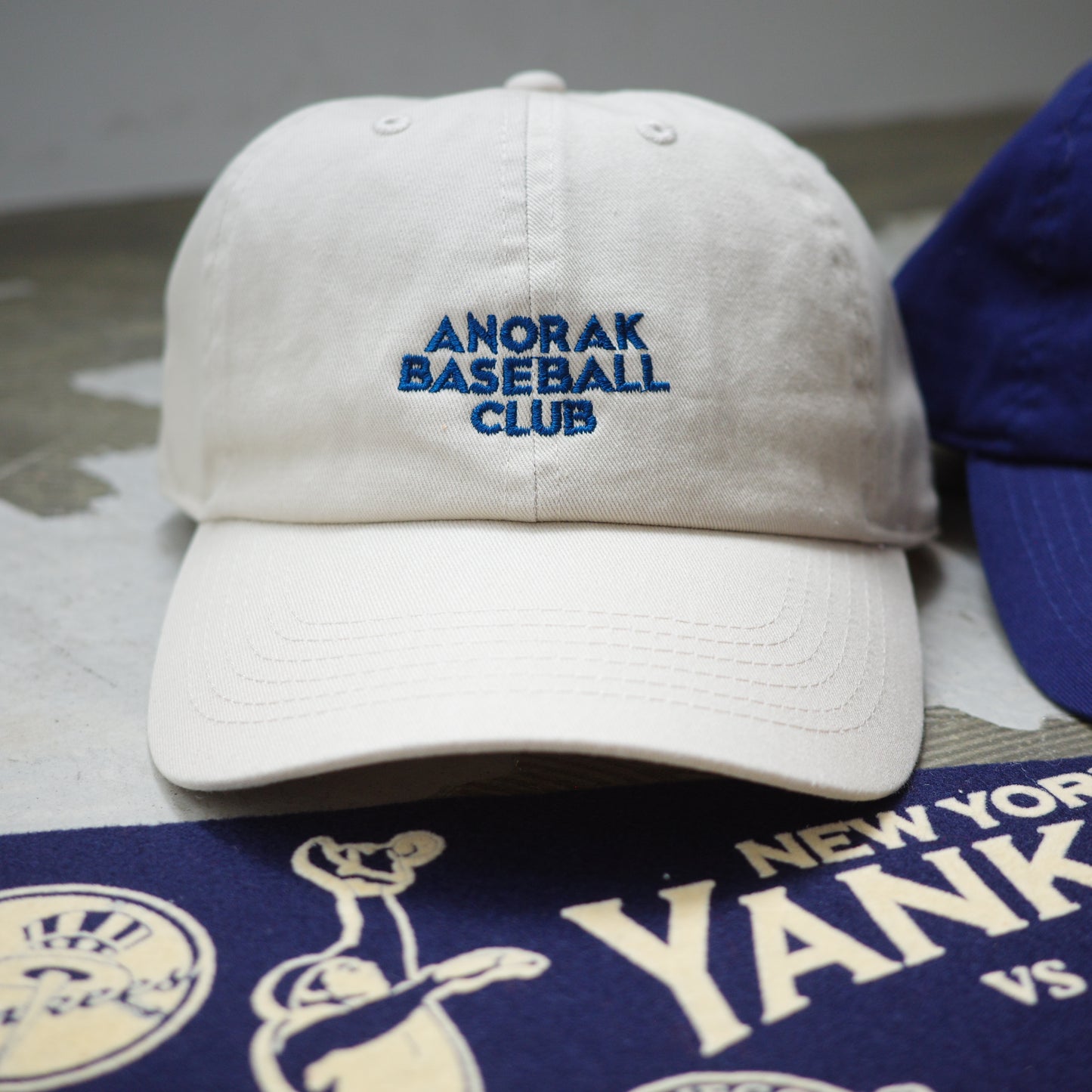 Le melange × JHANKSON "BASEBALL FRIENDS" logo CAP Le melange JHANKSON