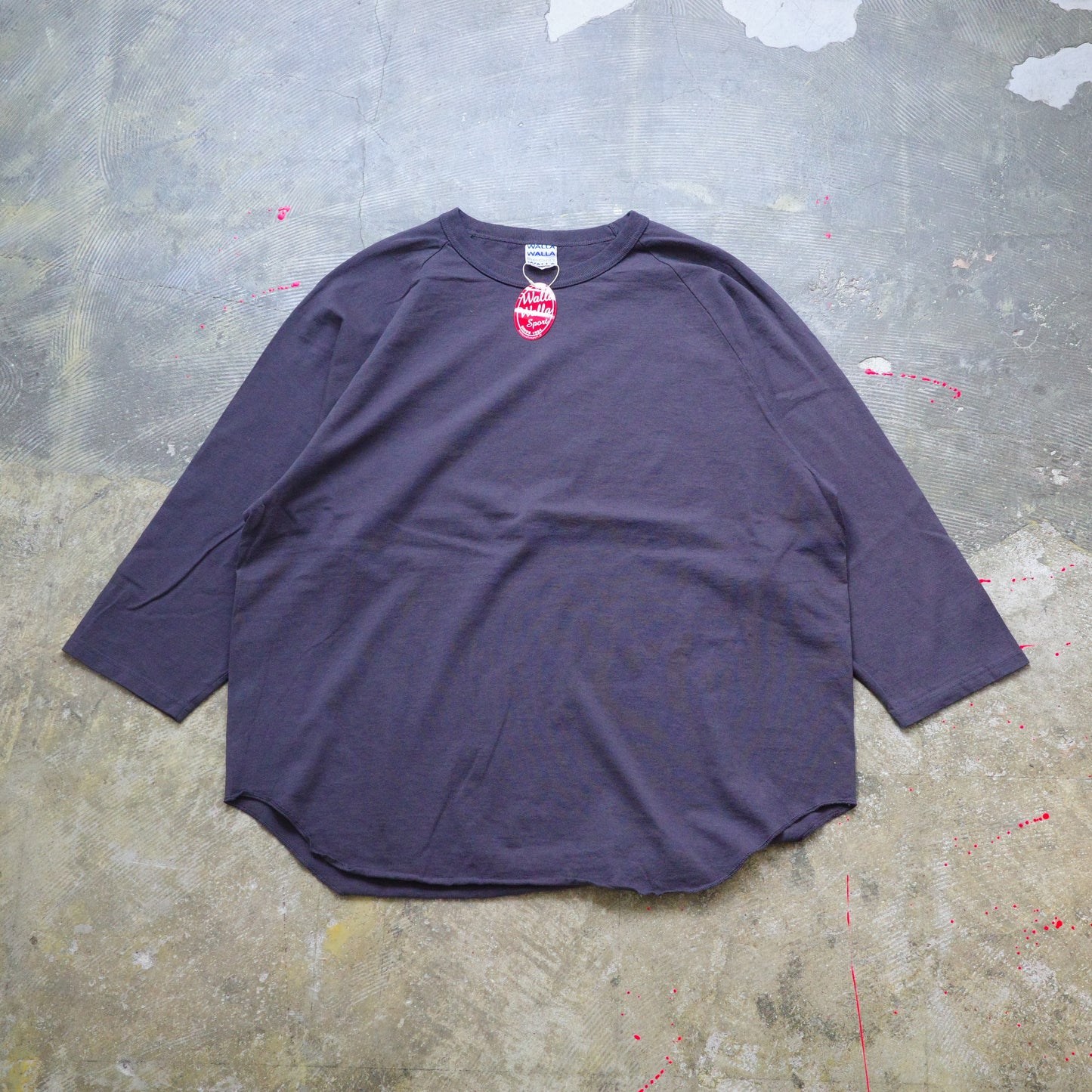 WALLA WALLA SPORTS 3/4 sleeve baseball tee　ワラワラスポーツ