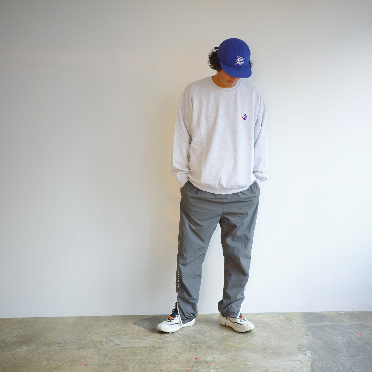 JHANKSON "No, this is mine." hoody sweatshirt with brushed lining