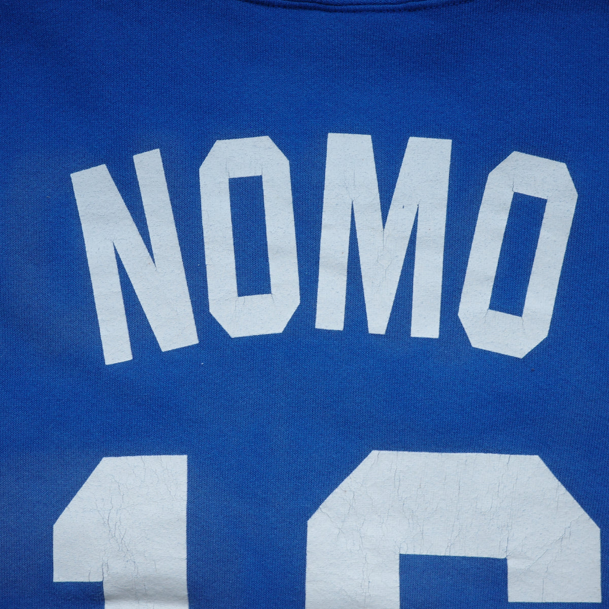 【used】NOMO 16 Los Angels Dodgers 裏起毛 crewneck sweat  MLB NUTMEG