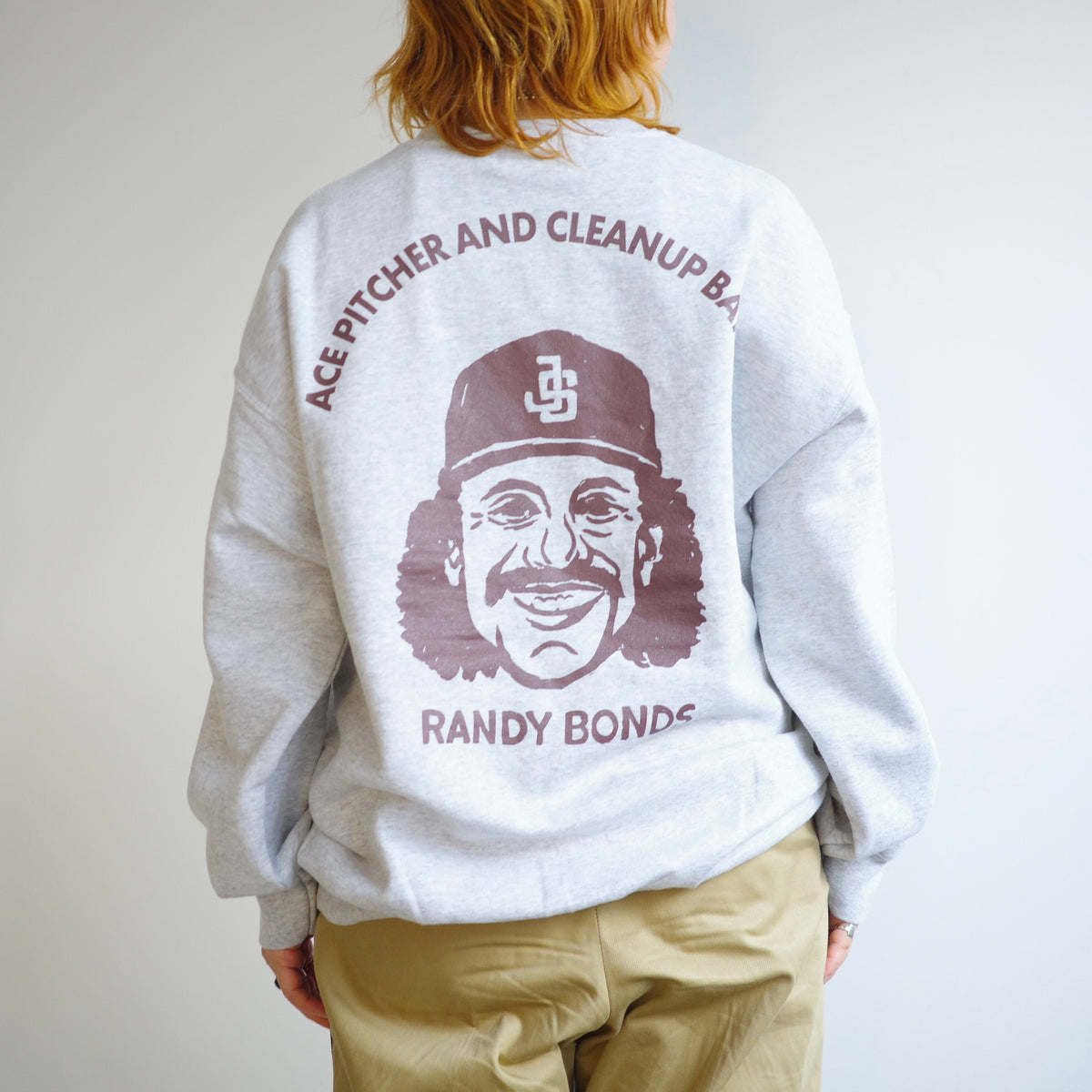 JHANKSON "No, this is mine." hoody sweatshirt with brushed lining