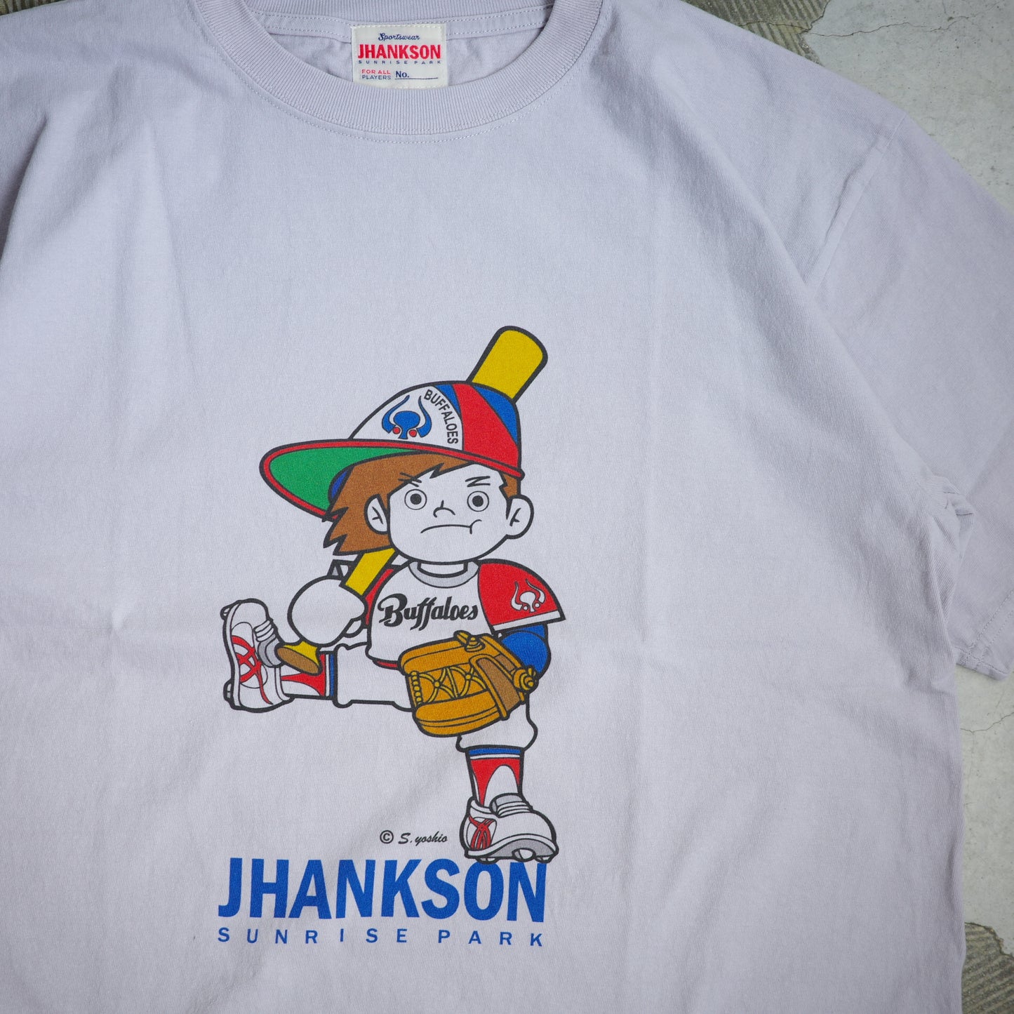 JHANKSON ジャンクソン "バファくん" tee 近鉄 バファローズ 2026 SS
