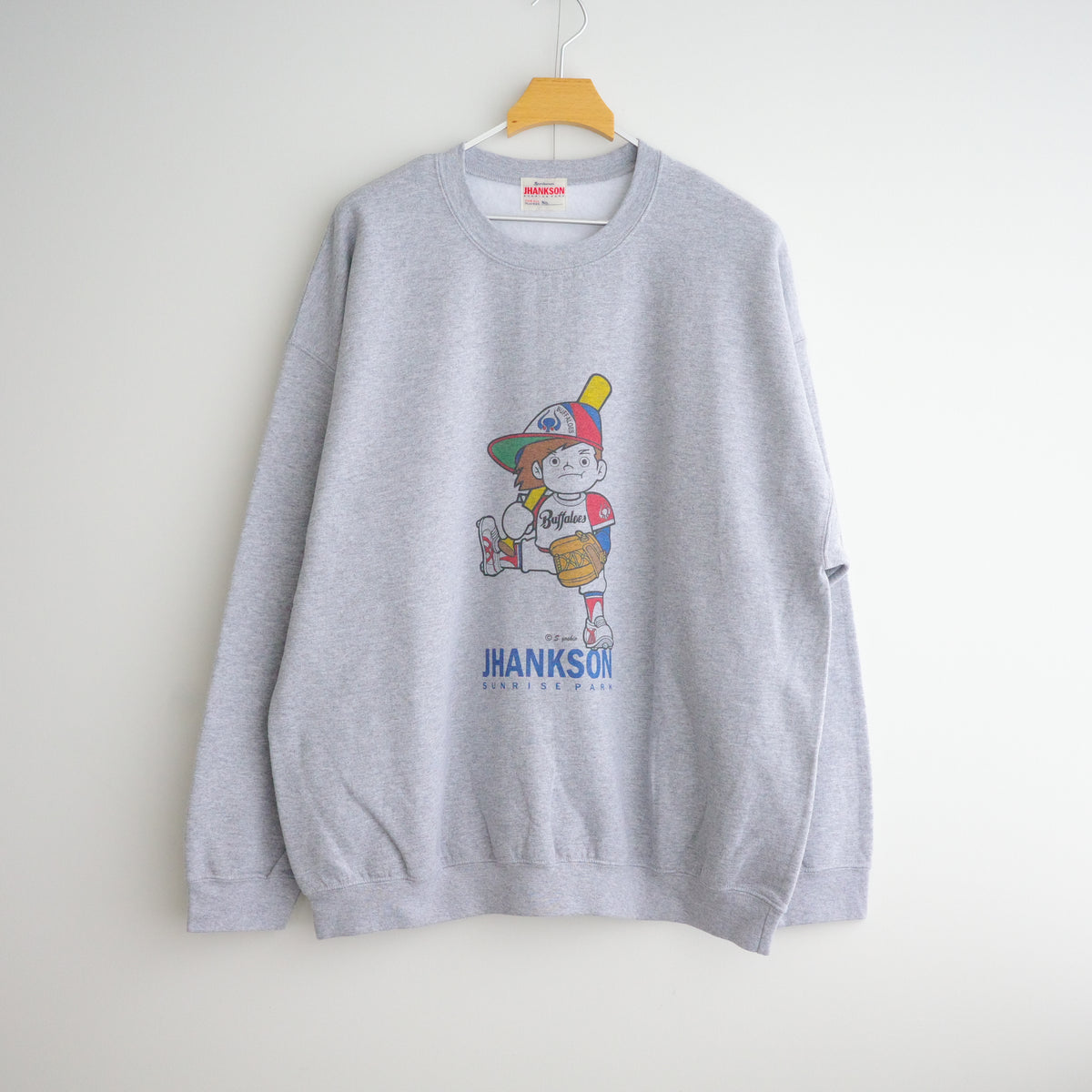 "バファくん" sweat  裏起毛 スウェット JHANKSON ジャンクソン 近鉄 バファローズ オリックス