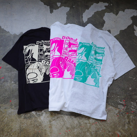 D-quest × ANORAKCLUB "GLOVE" T-shirts tee グラブ ディークエスト