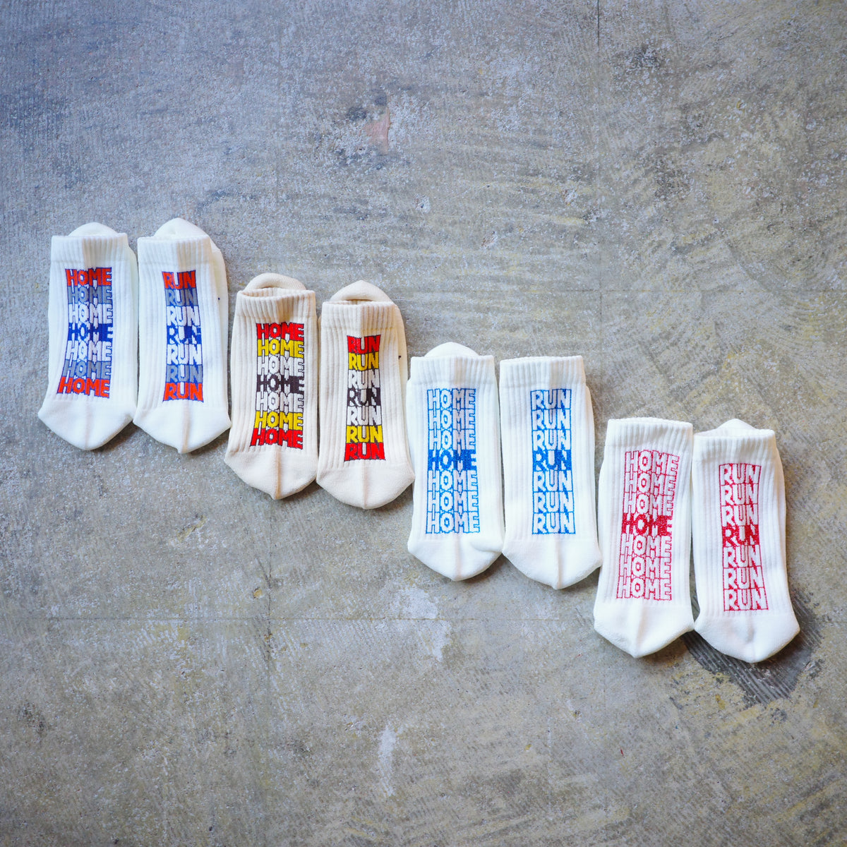 【Restock】" HOME RUN " SOCKS ソックス　ROSTER SOX ロスターソックス