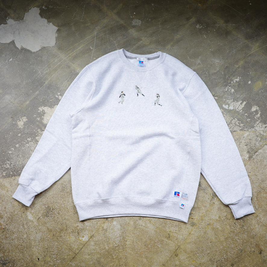 TAMANIWA "USA BASEBALL" sweatshirt with brushed lining
