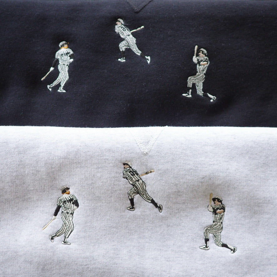 TAMANIWA "USA BASEBALL" sweatshirt with brushed lining