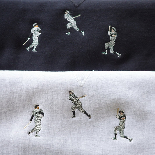 TAMANIWA "USA BASEBALL" sweatshirt with brushed lining