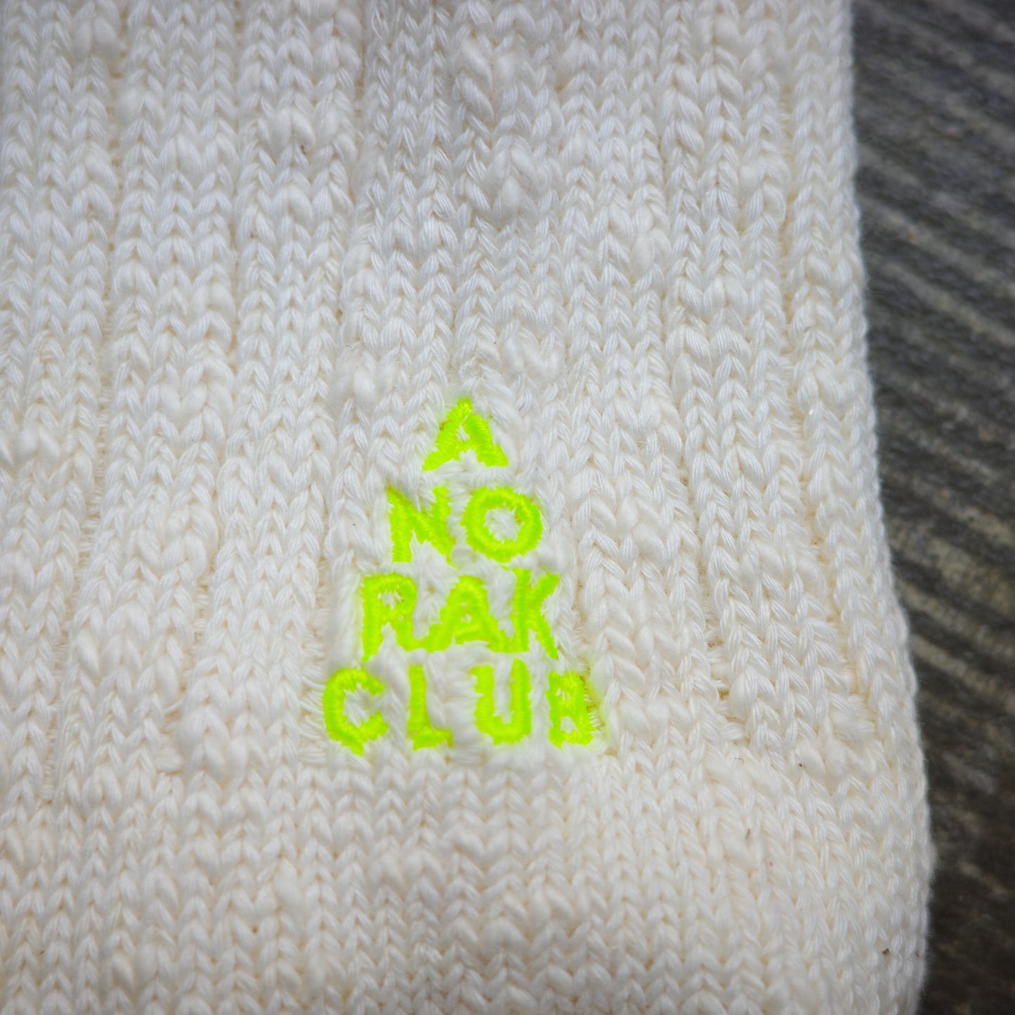 A HOPE HEMP × ANORAK CLUB  organic cotton / HEMP SOCKS ソックス アホープヘンプ アノラッククラブ