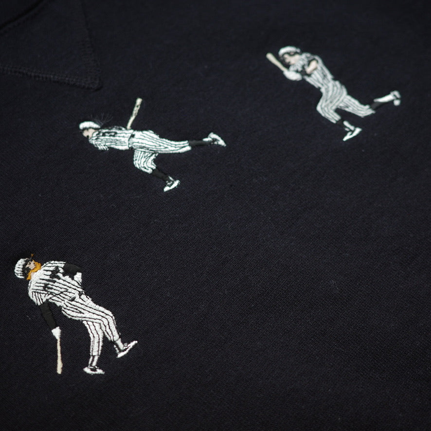 TAMANIWA "USA BASEBALL" sweatshirt with brushed lining