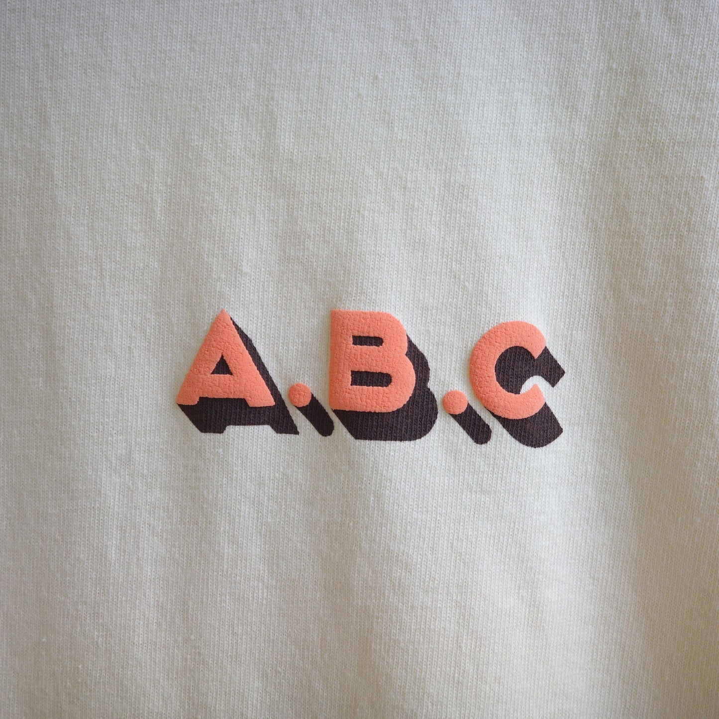 "LA Dreamy game day" 7.5oz Garment Dye tee ANORAK CLUB アノラッククラブ T-shirts