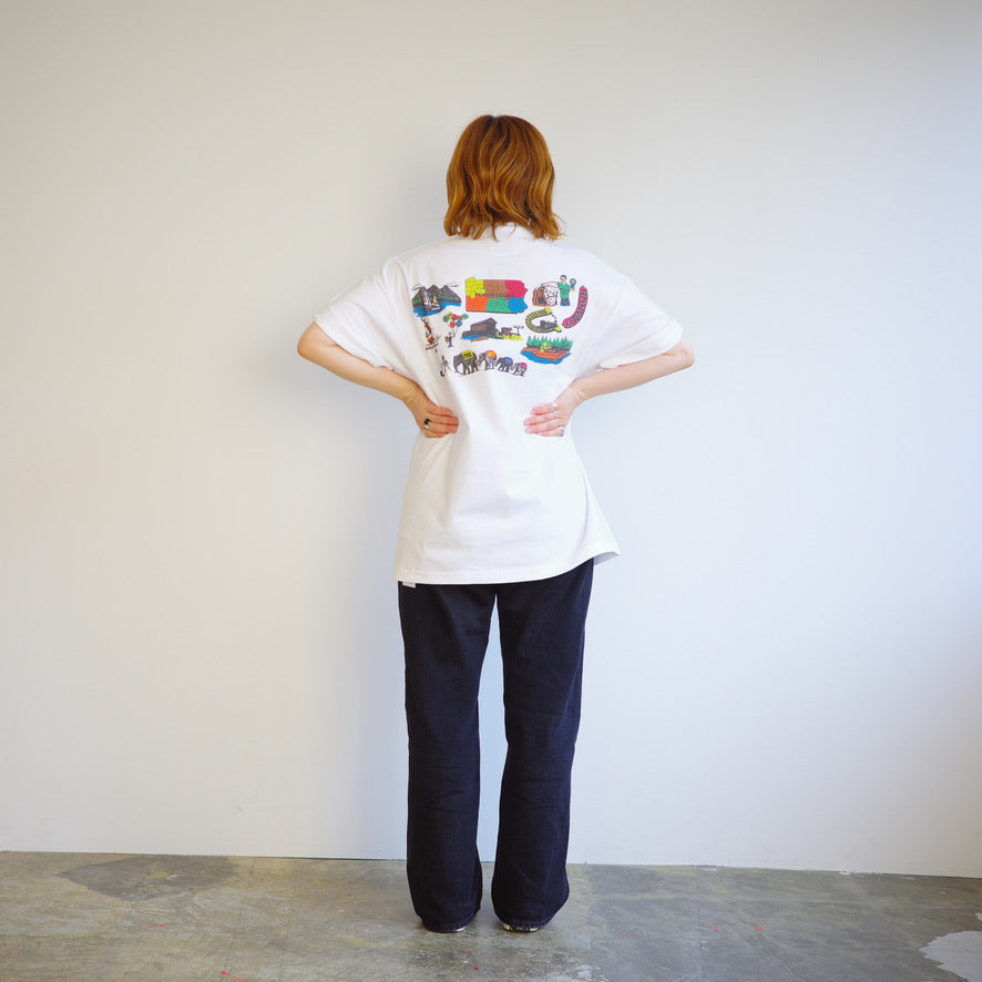 "ANORAKCLUB" Anorak Club raglan tee short sleeve raglan