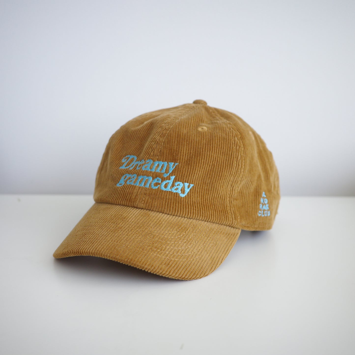 ANORAK CLUB "Dreamy gameday" coduroy CAP アノラッククラブ