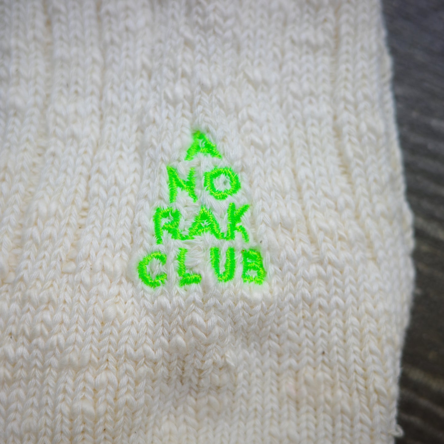 A HOPE HEMP × ANORAK CLUB  organic cotton / HEMP SOCKS ソックス アホープヘンプ アノラッククラブ