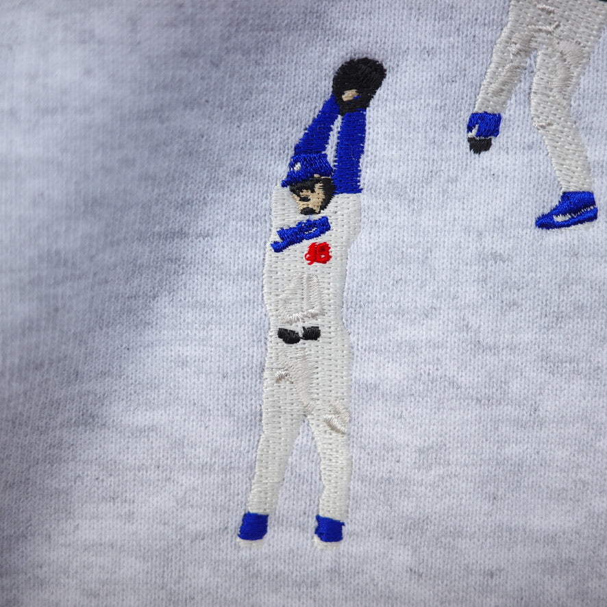 TAMANIWA "USA BASEBALL" sweatshirt with brushed lining