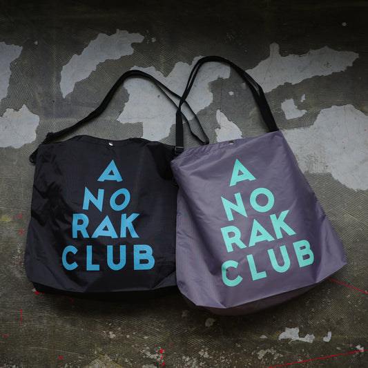 ANORAK CLUB LOGO 2way eco bag  2026 new color エコバッグ アノラッククラブ