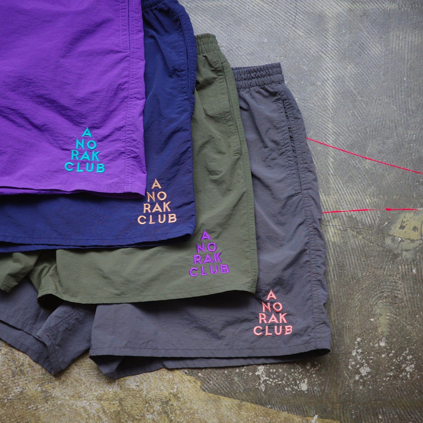 TAMANIWA "USA BASEBALL" NYLON SHORTS Shorts