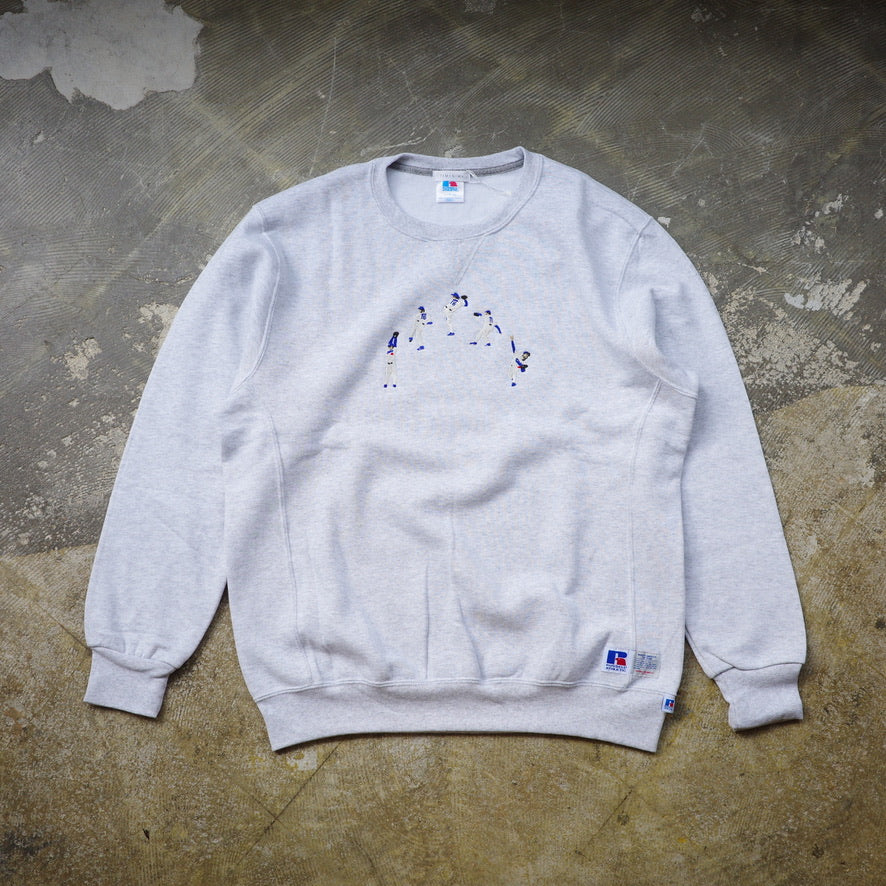TAMANIWA "USA BASEBALL" sweatshirt with brushed lining