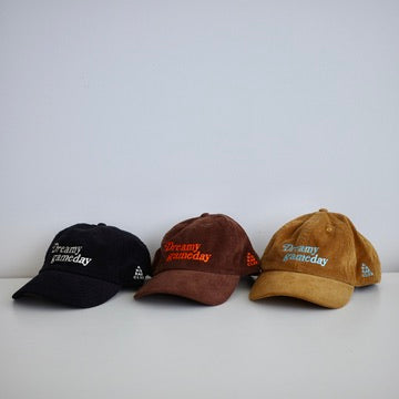 ANORAK CLUB "Dreamy gameday" coduroy CAP アノラッククラブ