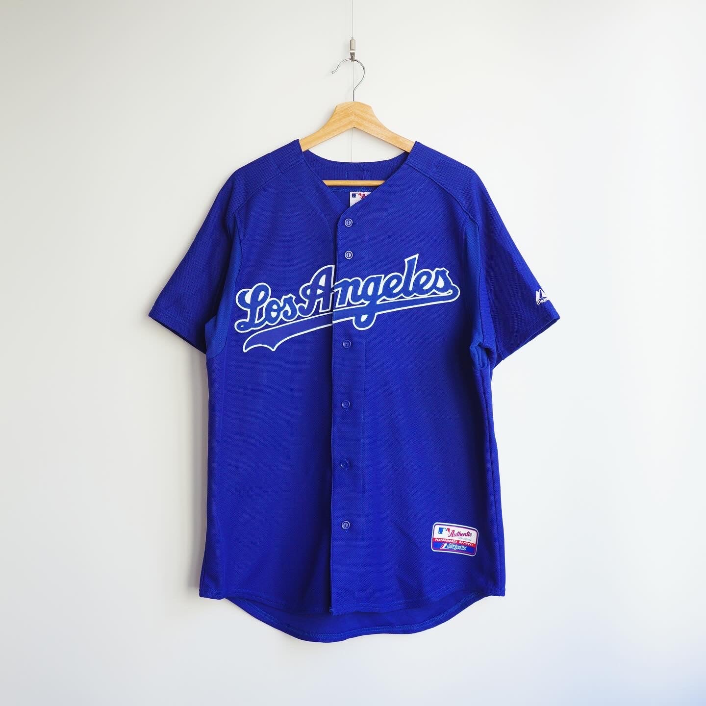 【used】 Majestic Los Angels Dodgers NOMO 野茂英雄 レプリカユニフォーム