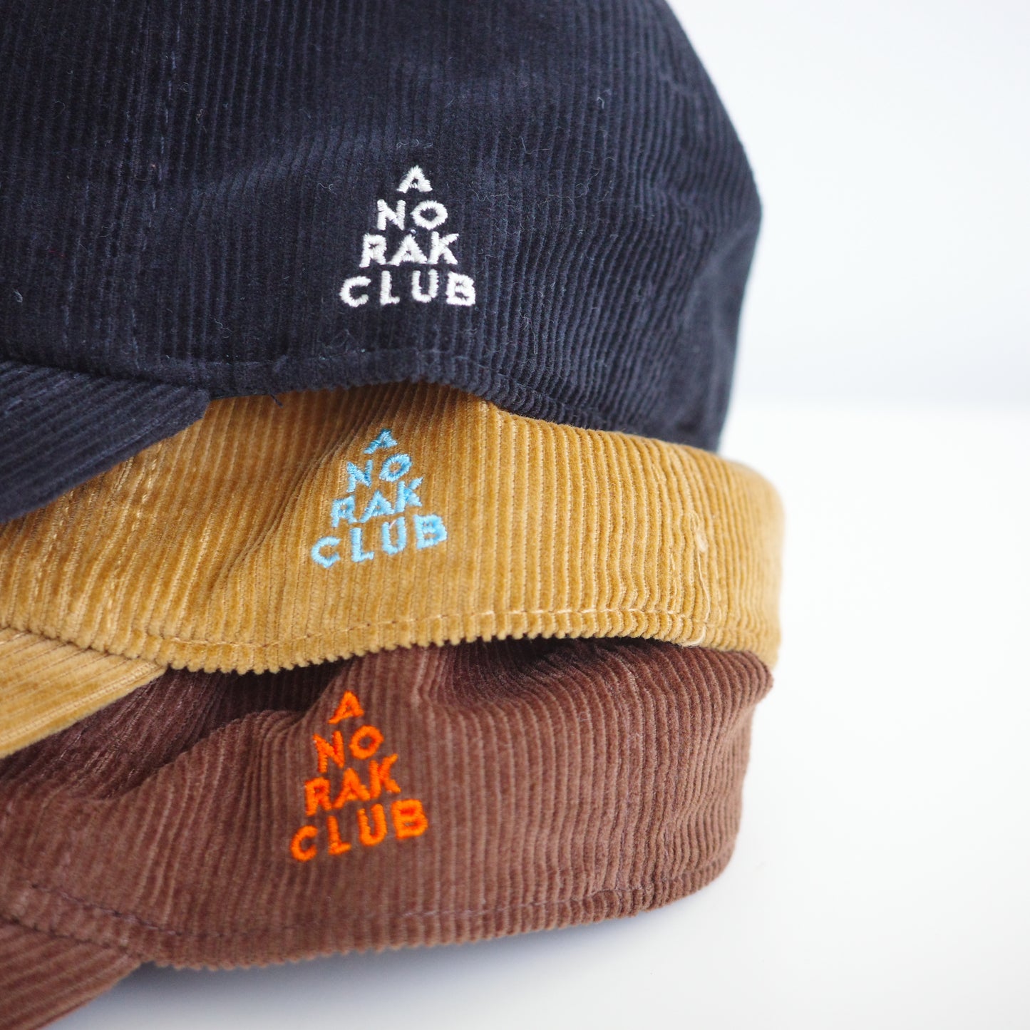 ANORAK CLUB "Dreamy gameday" coduroy CAP アノラッククラブ