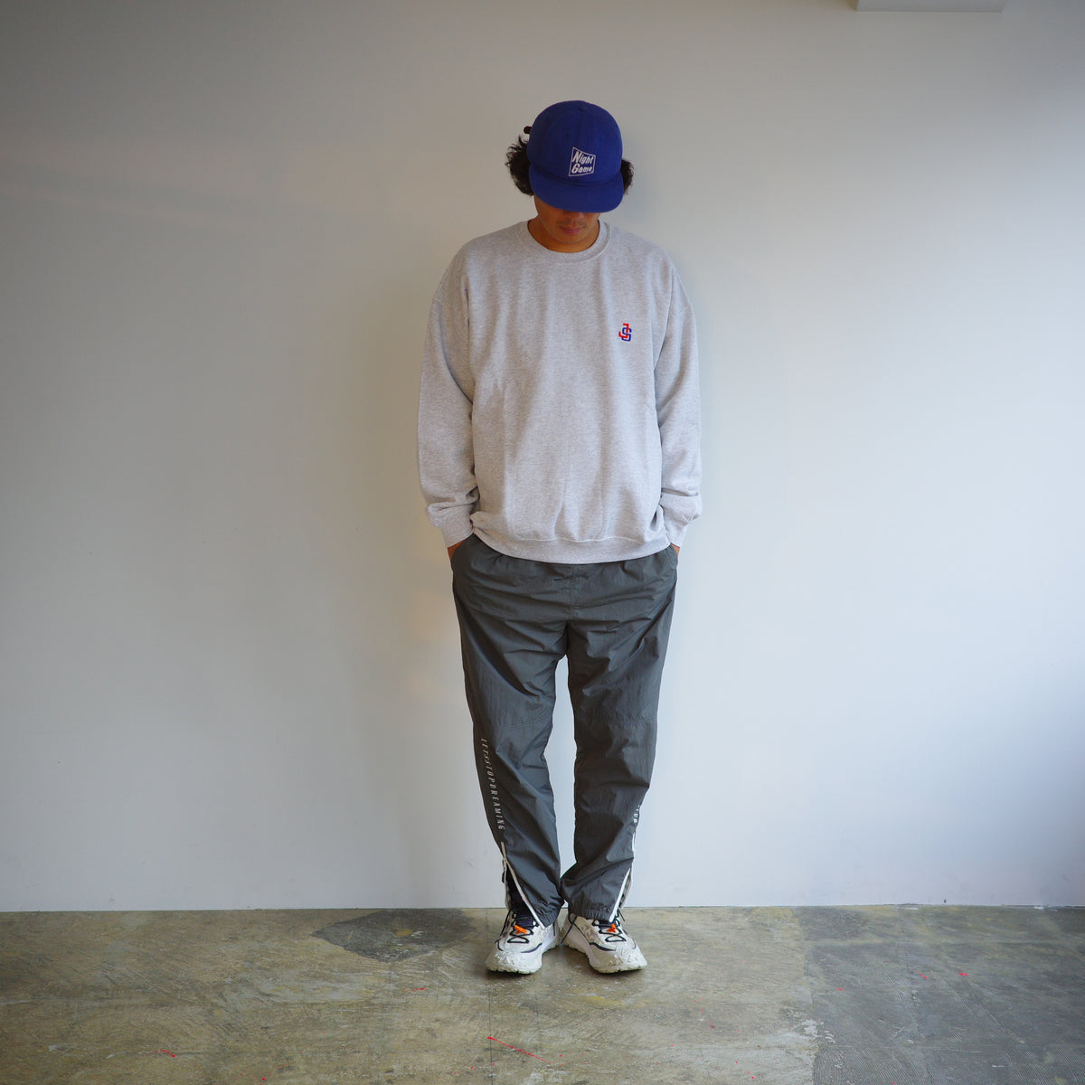 JHANKSON "No, this is mine." hoody sweatshirt with brushed lining