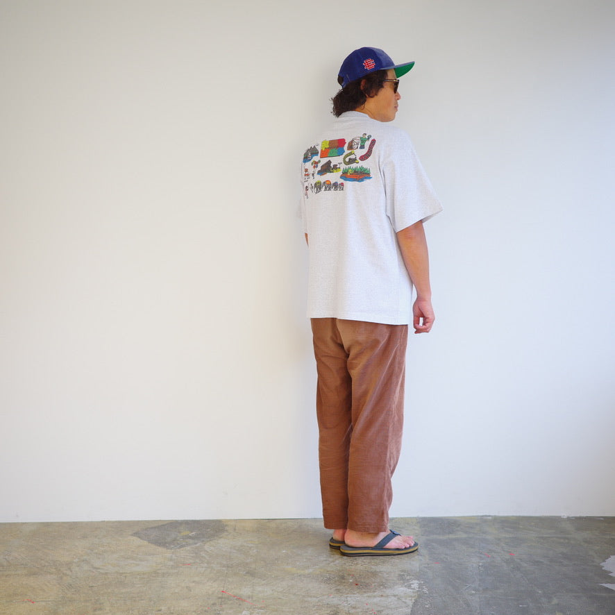 "ANORAKCLUB" Anorak Club raglan tee short sleeve raglan