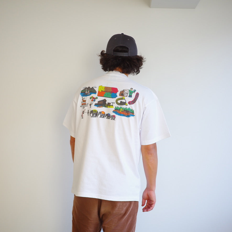 "ANORAKCLUB" Anorak Club raglan tee short sleeve raglan