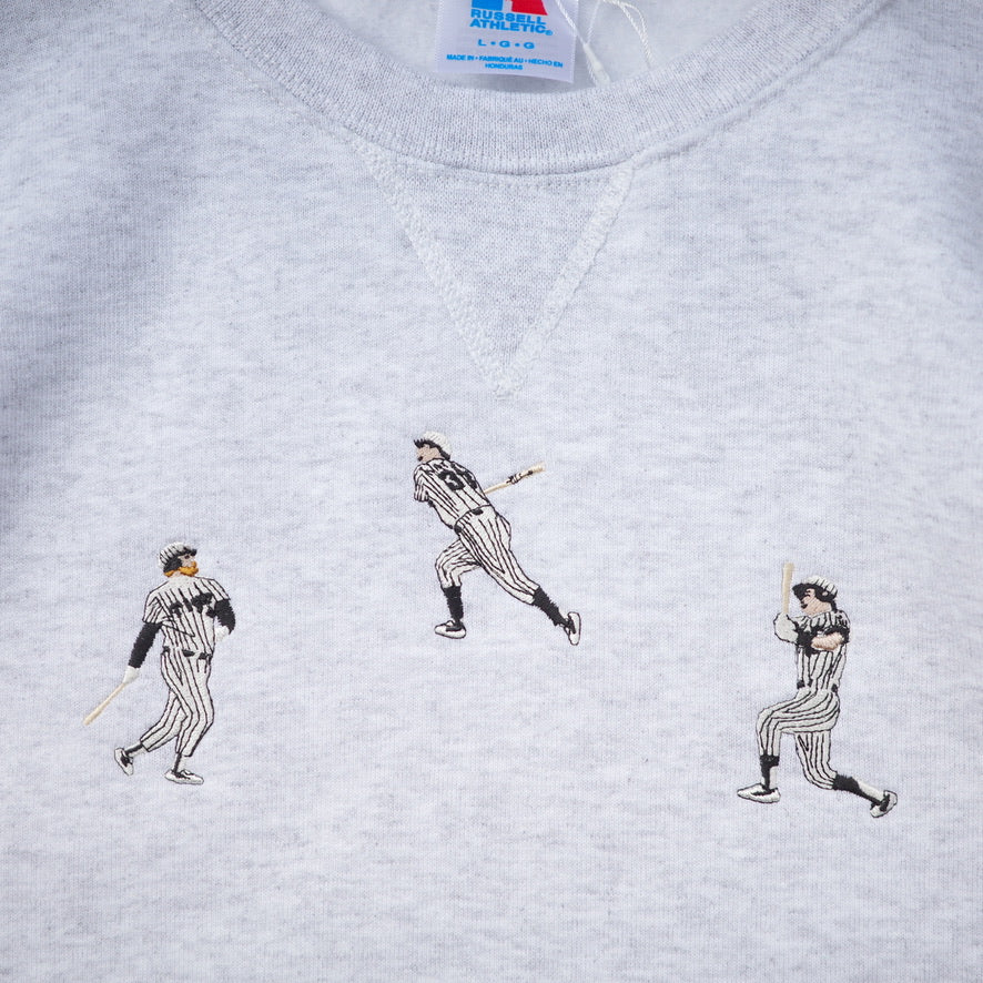 TAMANIWA "USA BASEBALL" sweatshirt with brushed lining