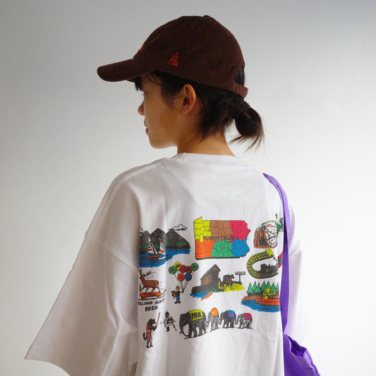 Soglia × ANORAK CLUB 7オンス "PENNSYLVANIA ペンシルバニア" tee アノラッククラブ ソリア