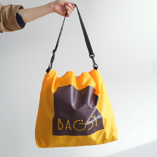 2way ショルダー エコバッグ eco bag  BAGSY バグジー