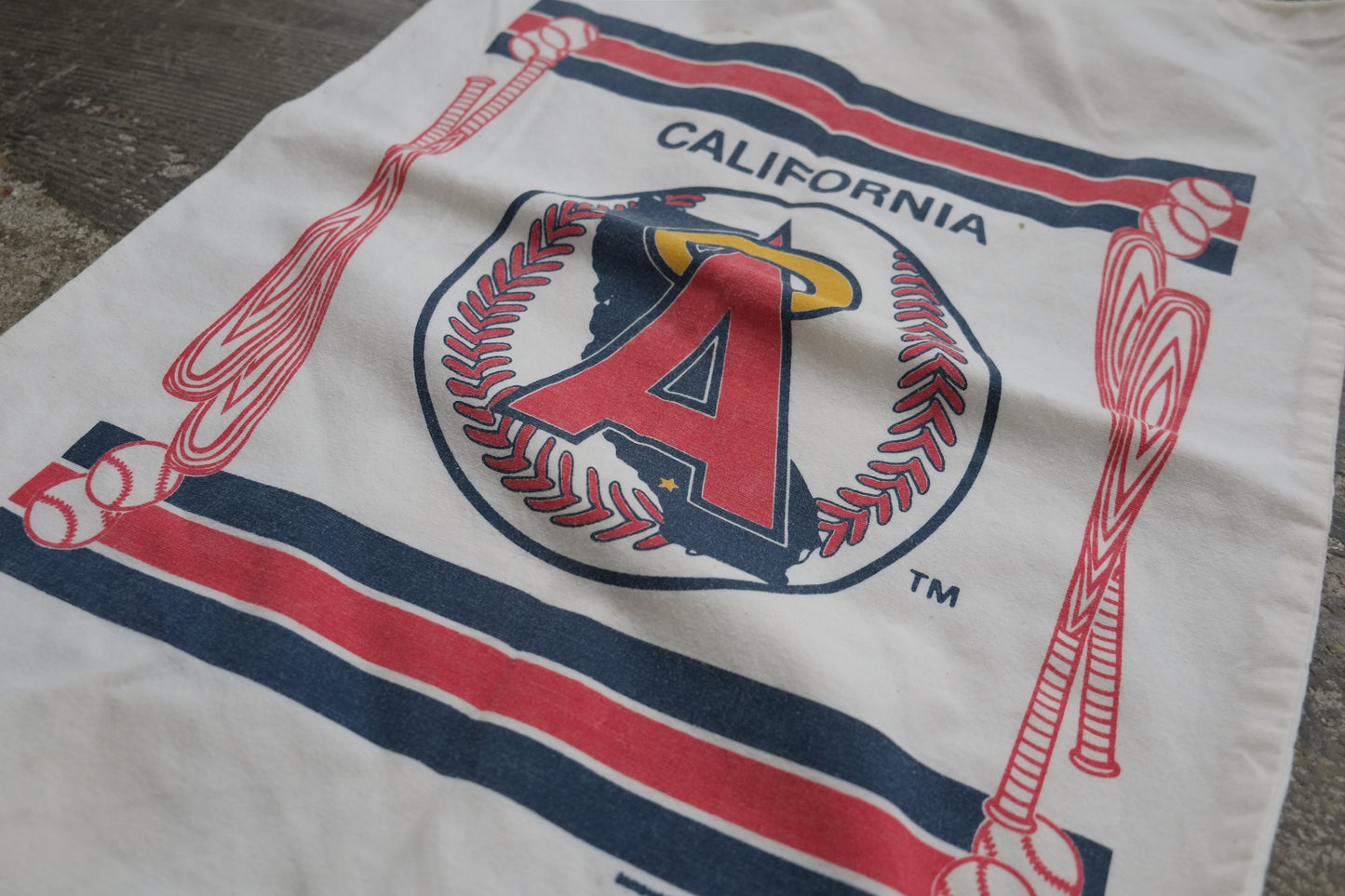 【used】 MLB ランドリーバッグ CALIFORNIA ANGELS anaheim angels