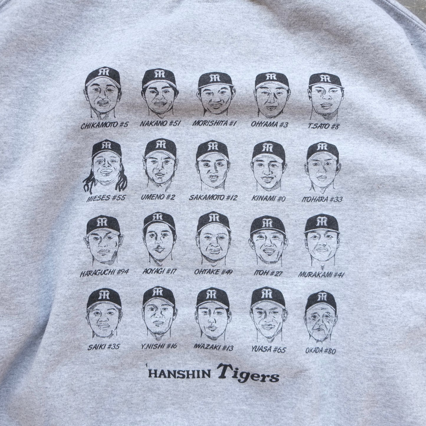 HANSHIN TIGERS （公認）x JHANKSON sweat 阪神 タイガース 優勝