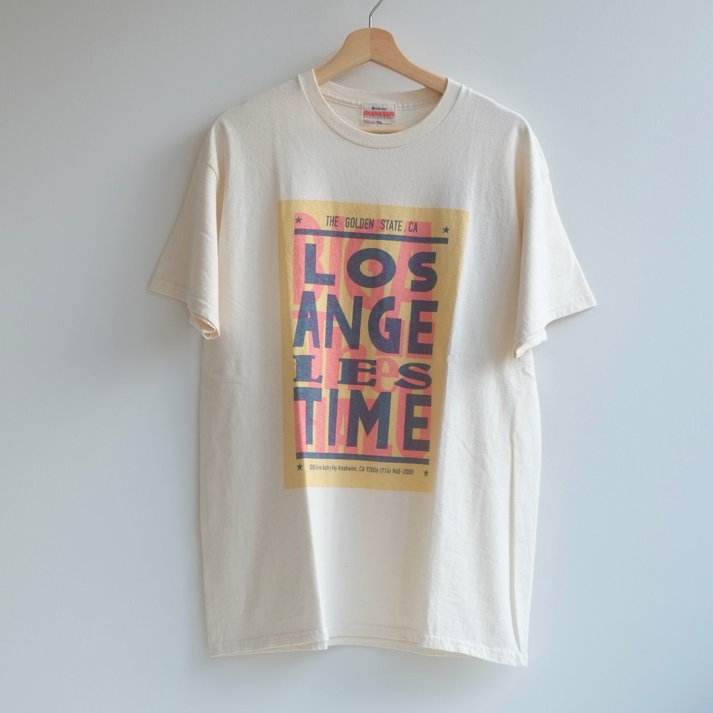 "LOS ANGELS TIME" Short Sleeve tee JHANKSON ジャンクソン